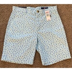 Vineyard Vines Shorts Mens 30 Sailing Sea Splash Breaker 9 Inch Stretch NEW